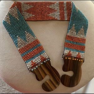 NWOT. Handmade Beads Belt From Peru 🇵🇪